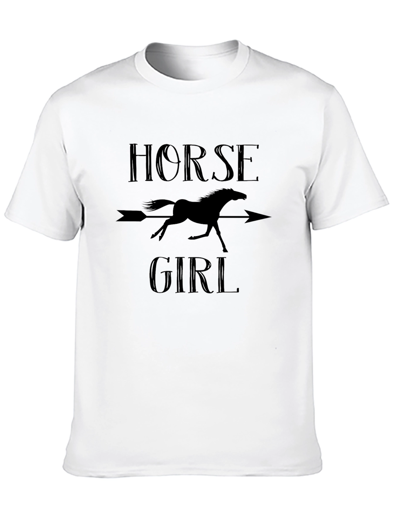 Horse Girl Arrow T-Shirt - Equestrian Tee