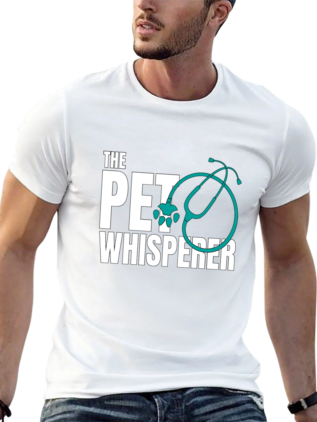 Pet Whisperer Graphic T-Shirt - Veterinarian Tee