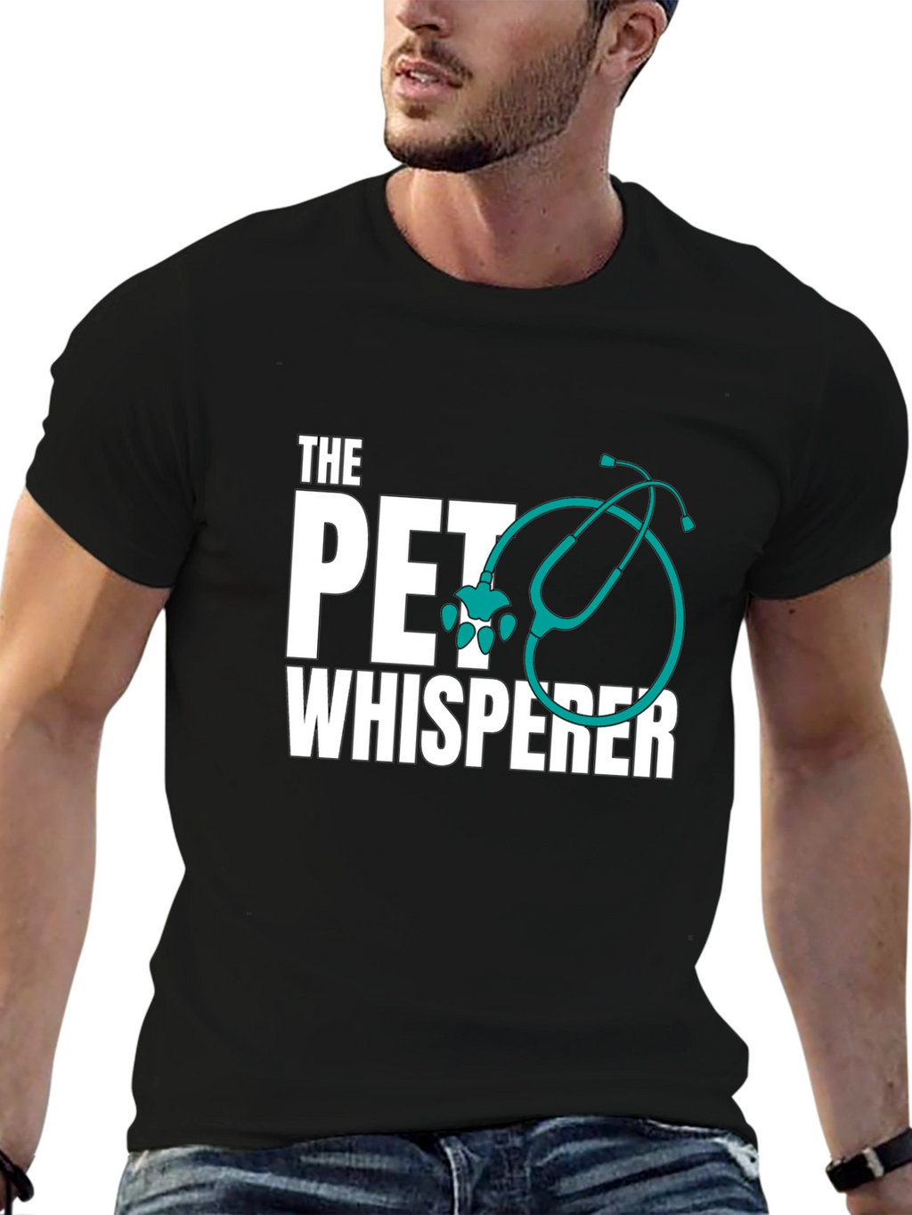 Pet Whisperer Graphic T-Shirt - Veterinarian Tee