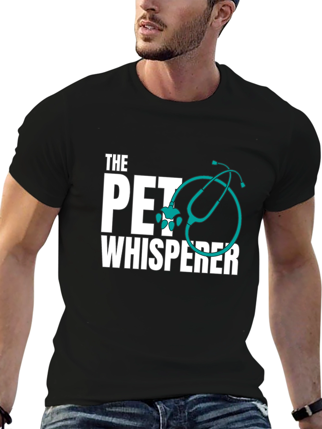 Pet Whisperer Graphic T-Shirt - Veterinarian Tee