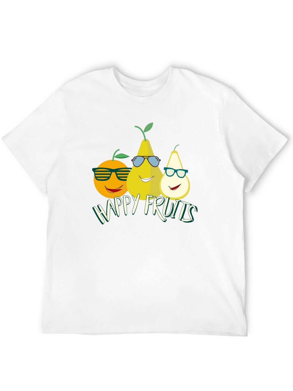 Happy Fruits T-Shirt - Cool & Fun Design
