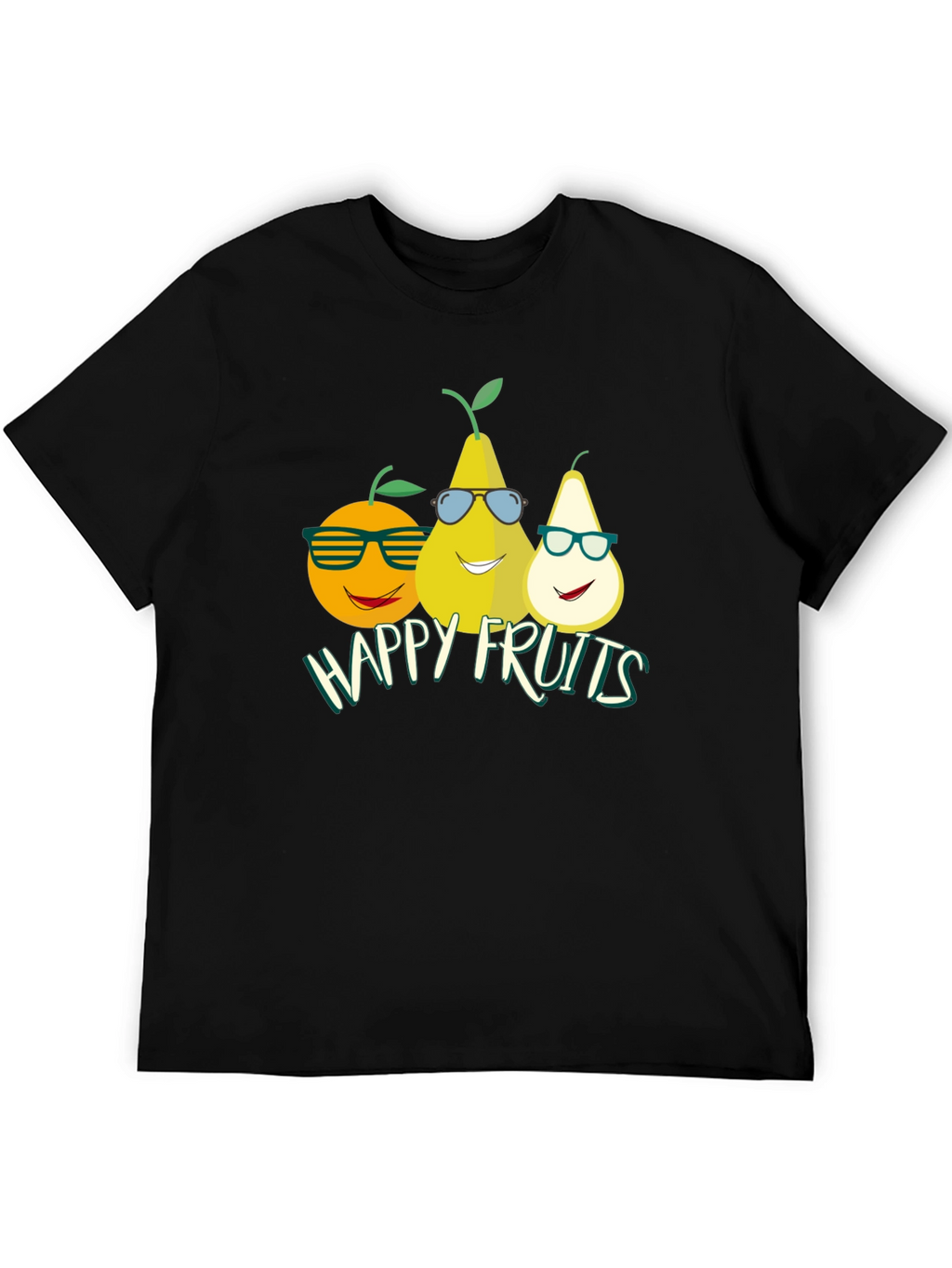Happy Fruits T-Shirt - Cool & Fun Design