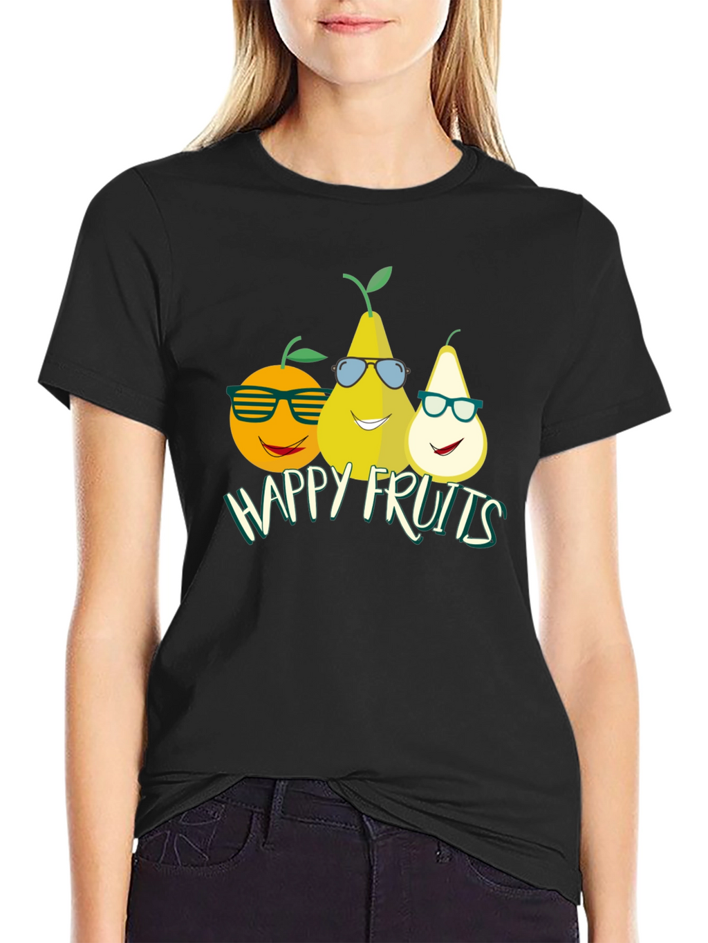 Happy Fruits T-Shirt - Cool & Fun Design