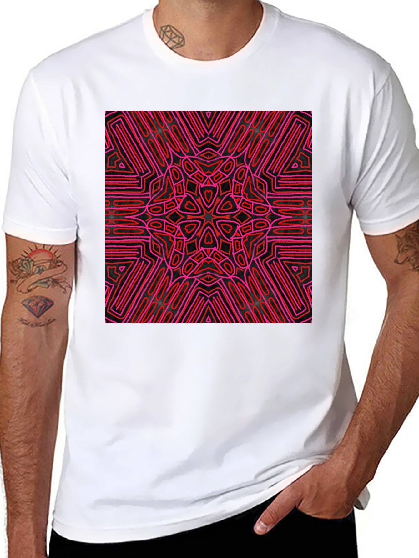 Abstract Geometric T-Shirt