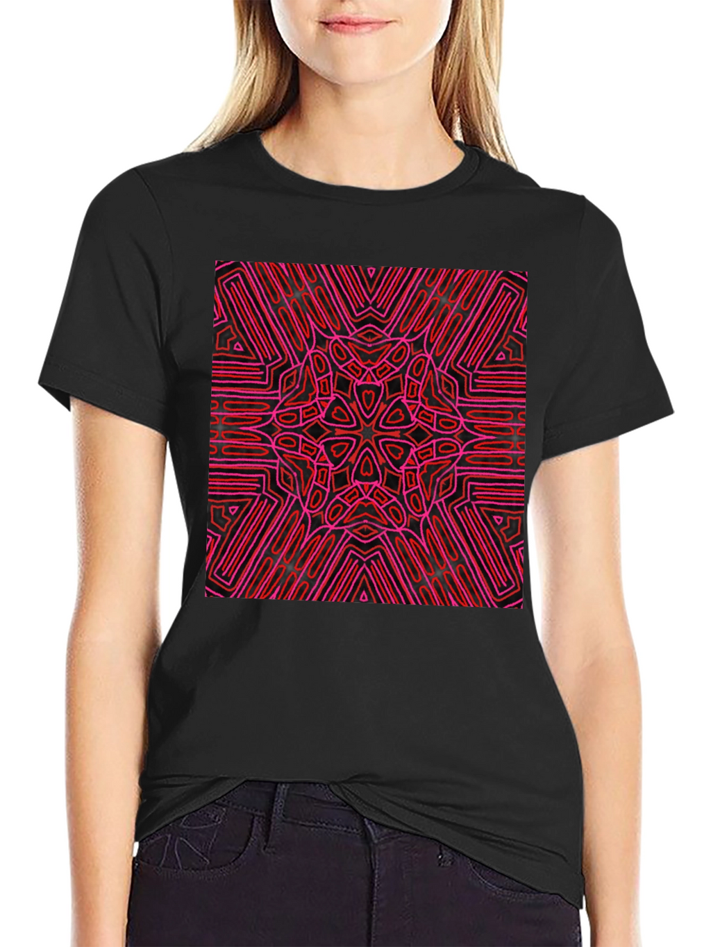 Abstract Geometric T-Shirt
