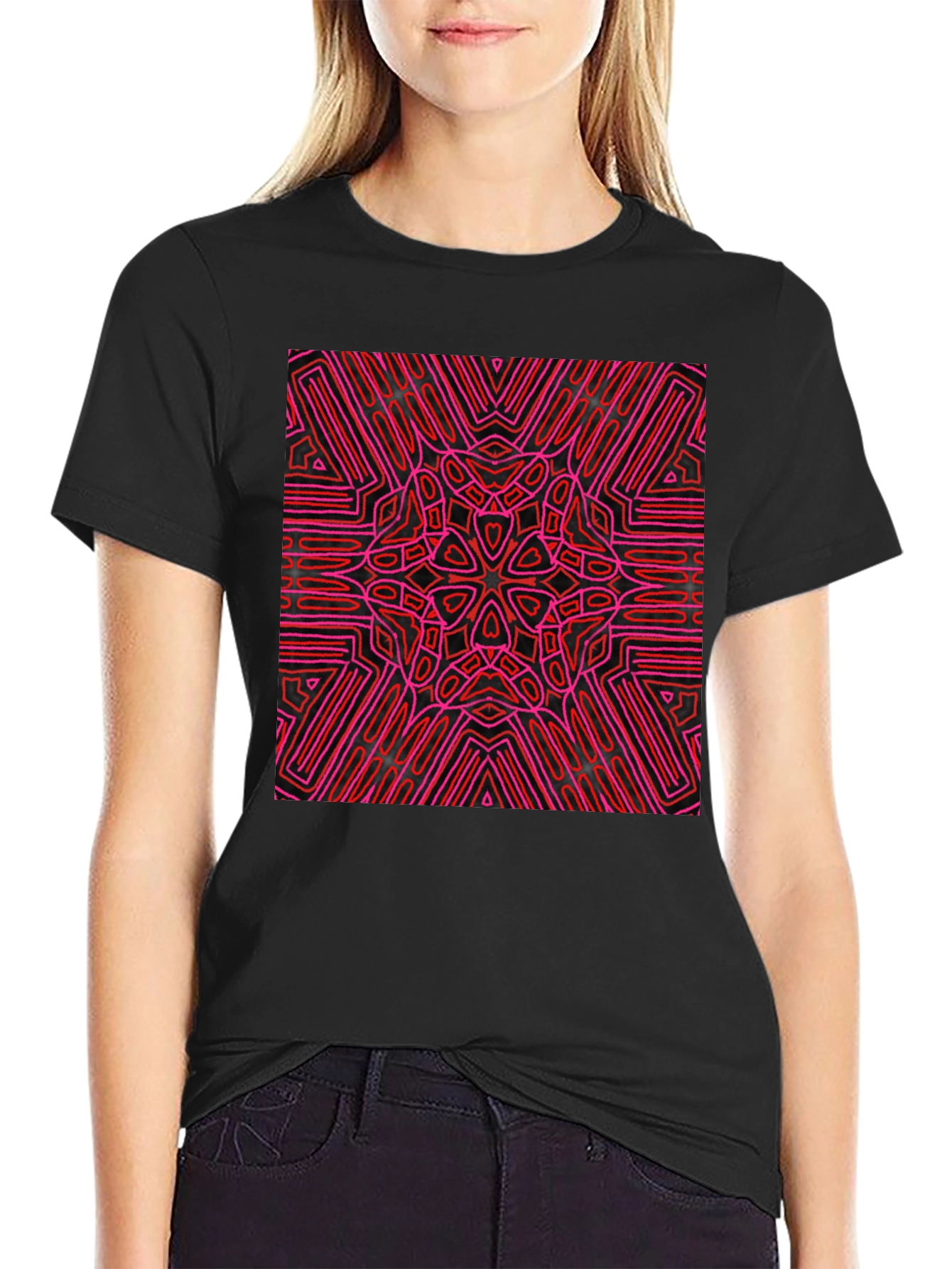 Abstract Geometric T-Shirt