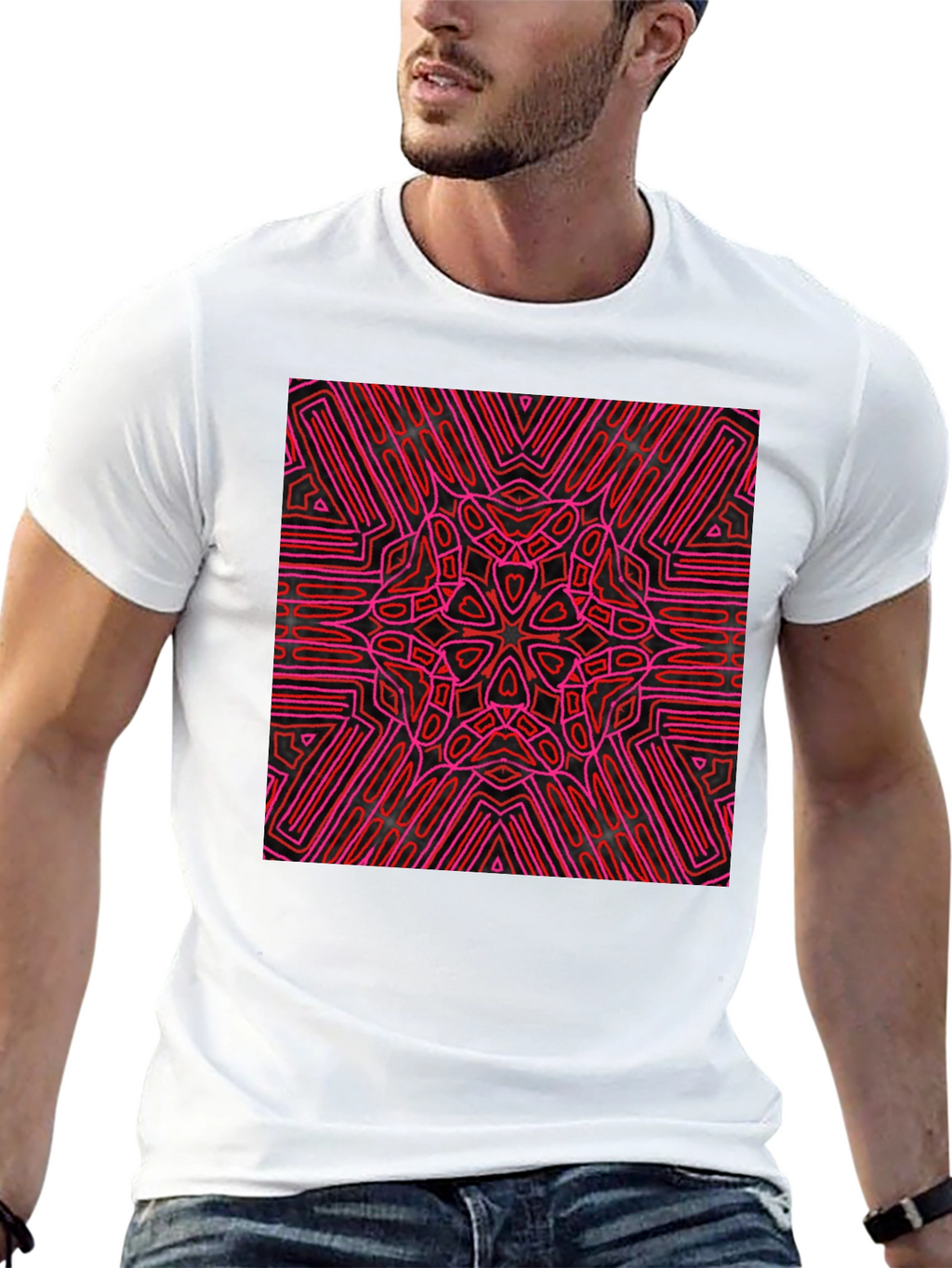 Abstract Geometric T-Shirt