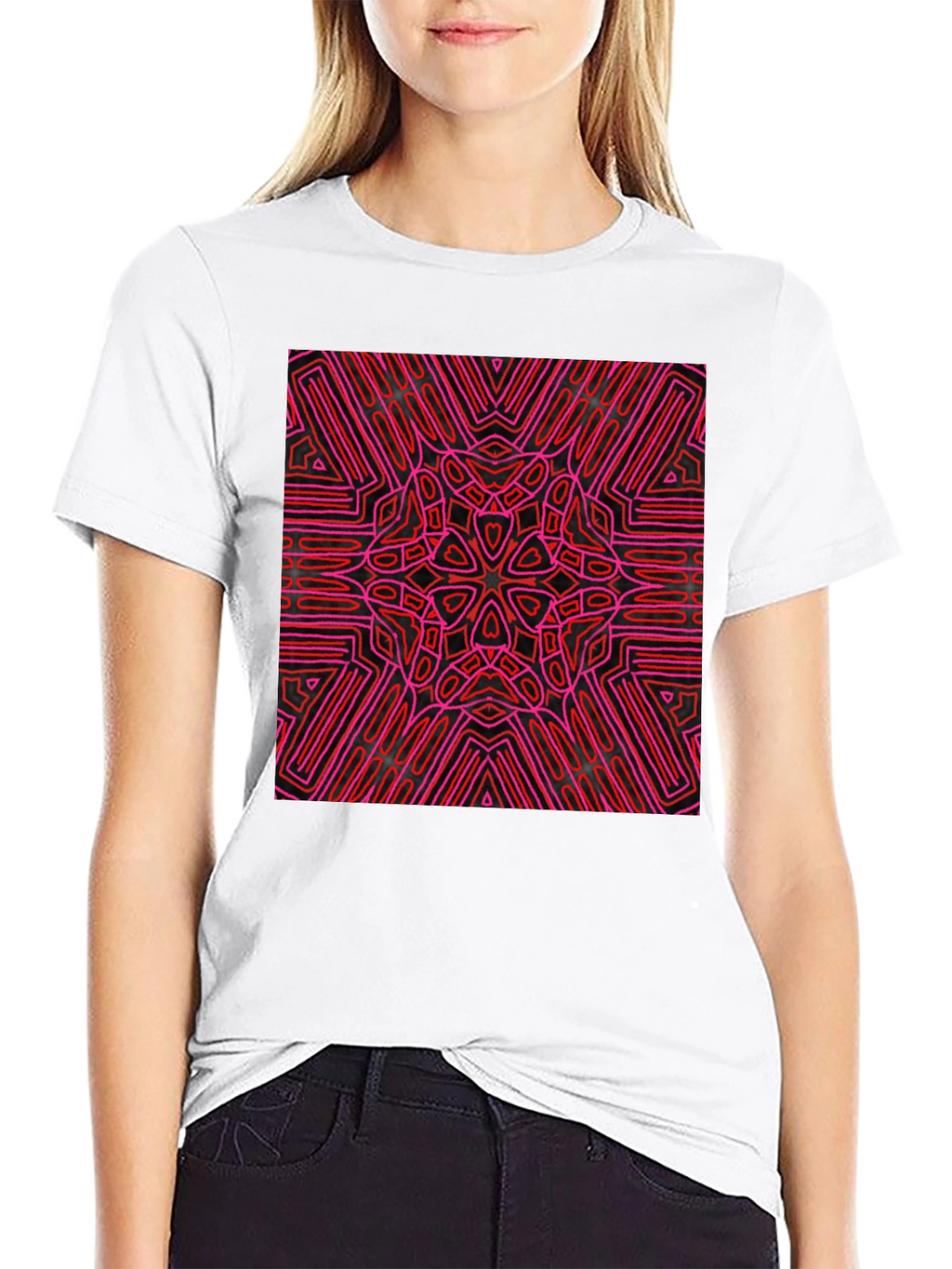 Abstract Geometric T-Shirt