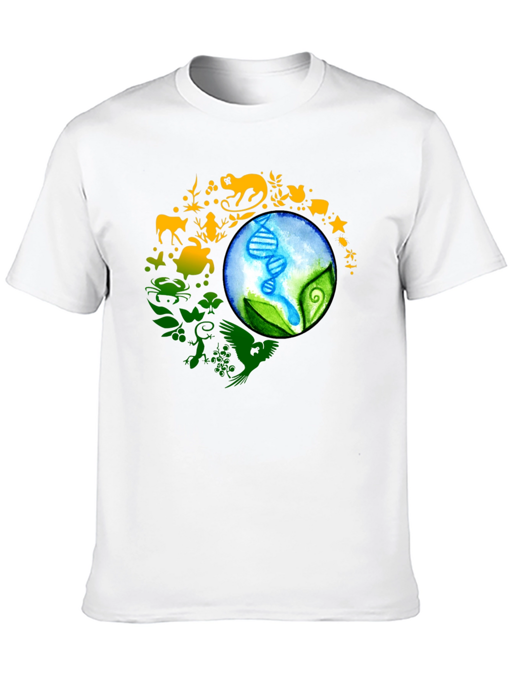 Natures Harmony Black T-Shirt