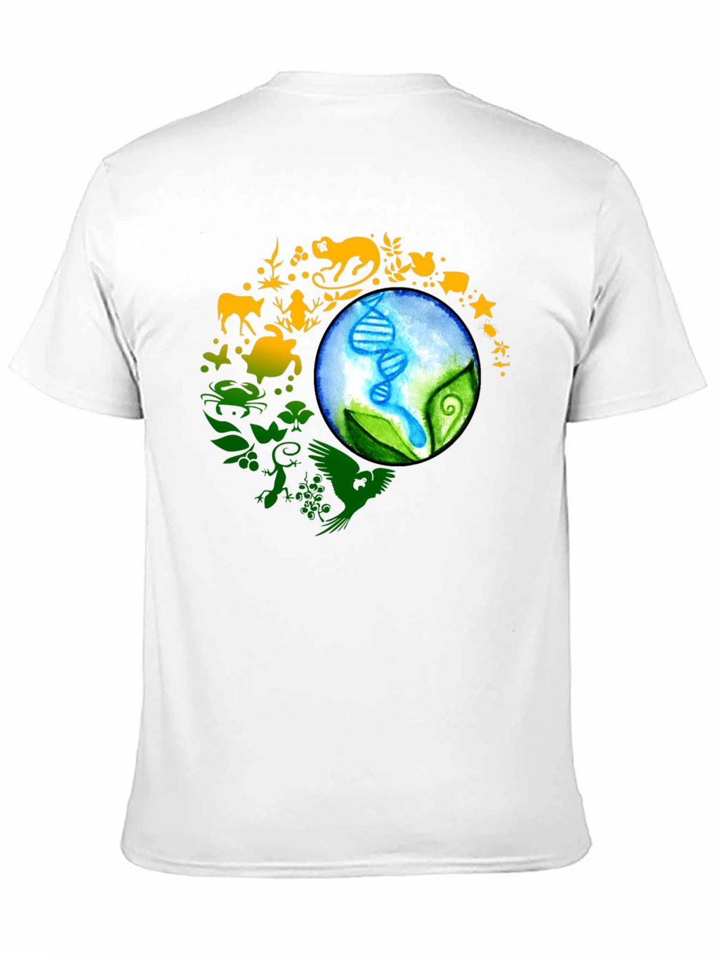 Natures Harmony Black T-Shirt