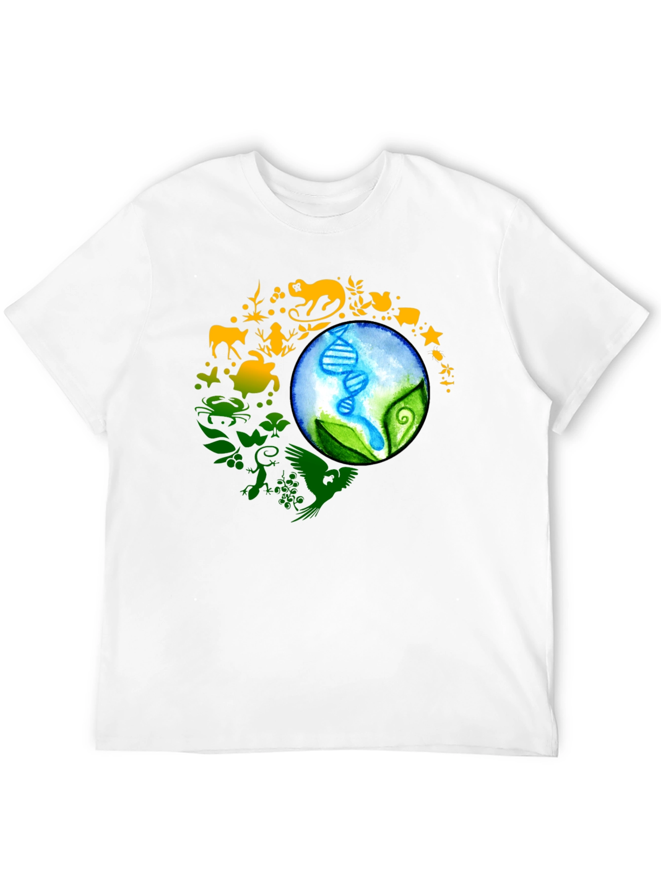 Natures Harmony Black T-Shirt