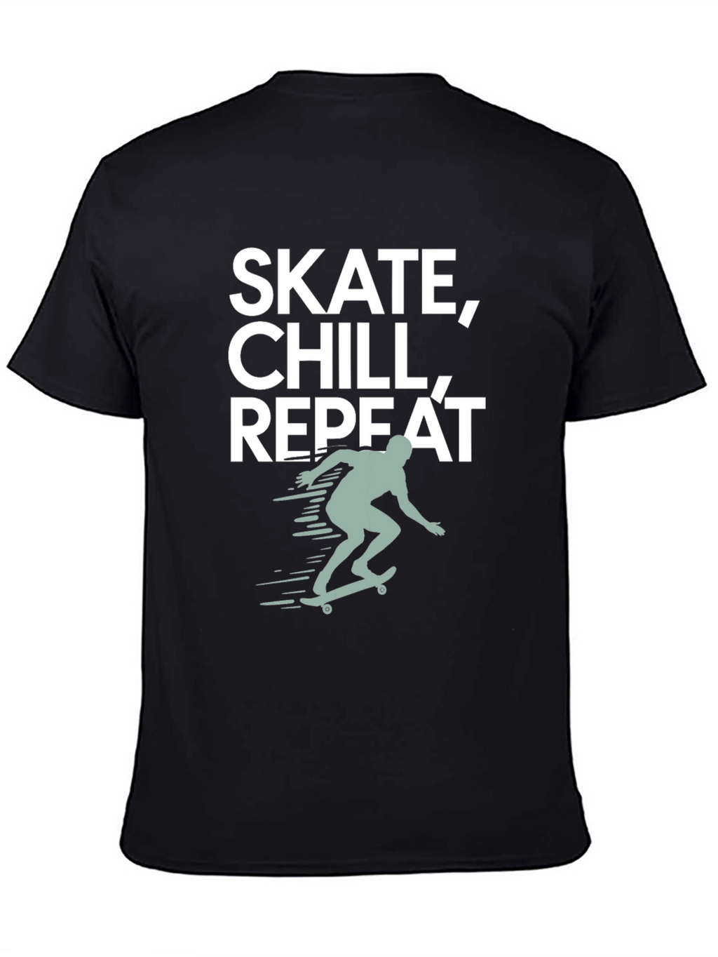 Skate Chill Repeat Graphic Tee