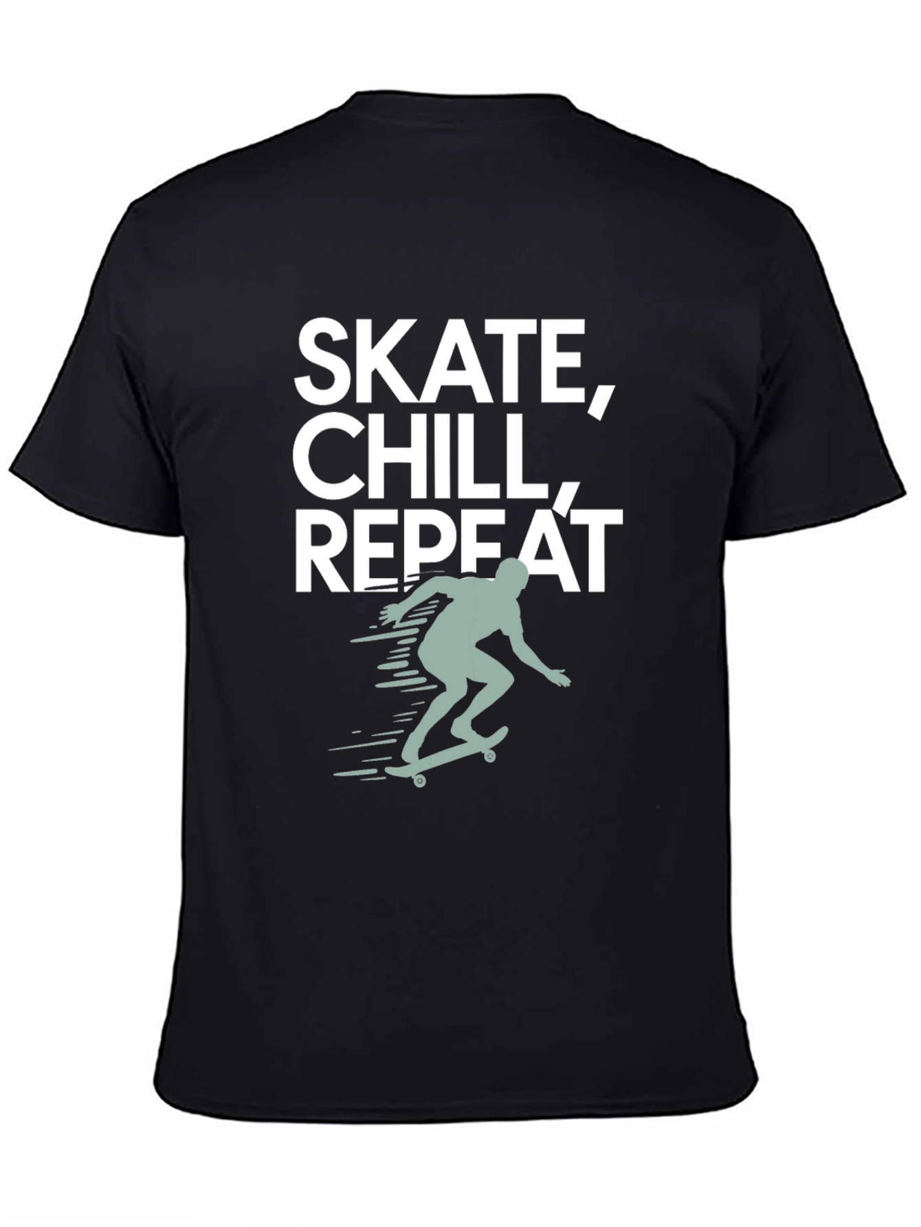 Skate Chill Repeat Graphic Tee