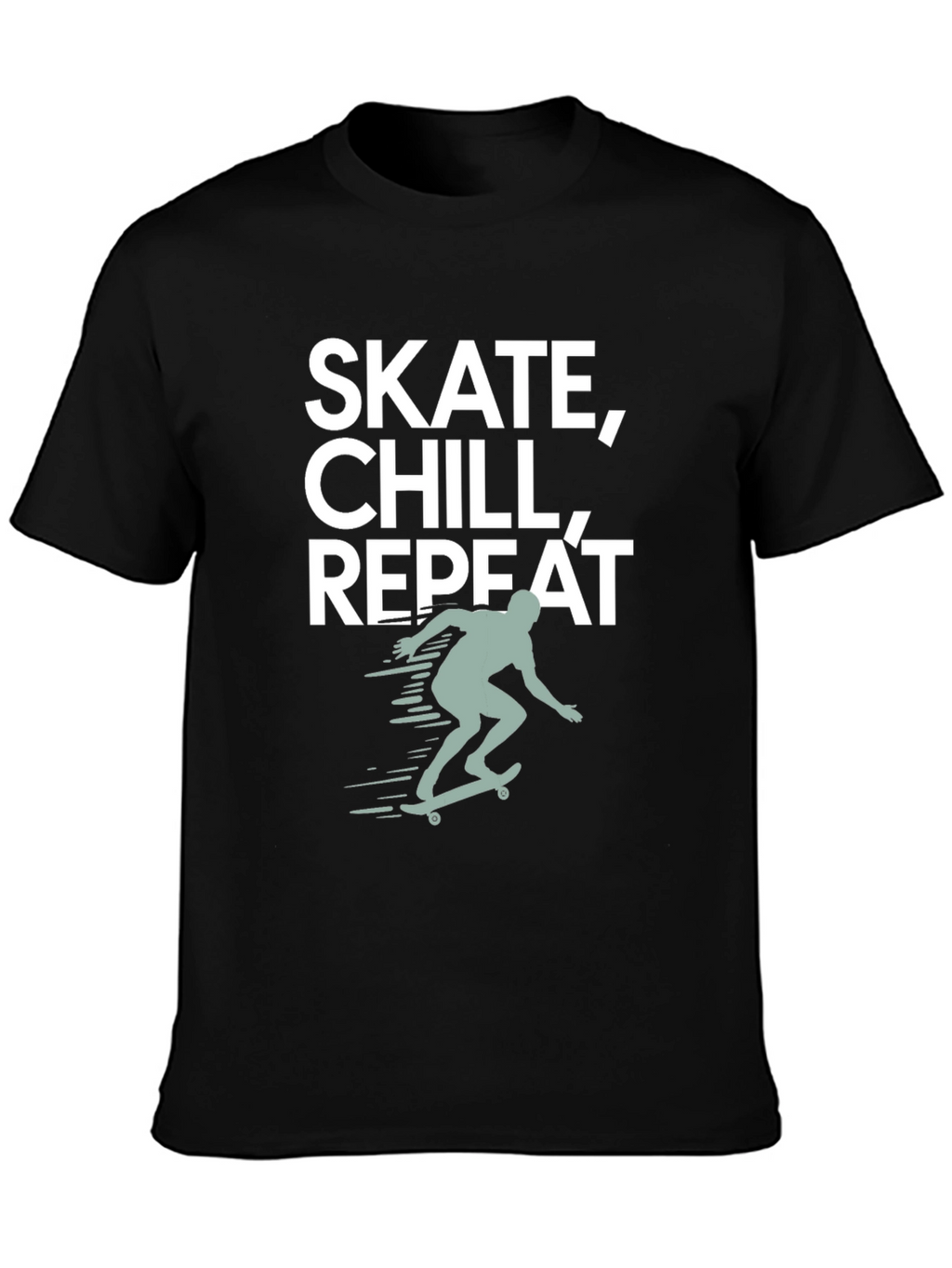 Skate Chill Repeat Graphic Tee