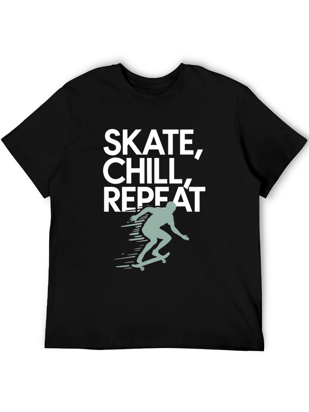 Skate Chill Repeat Graphic Tee