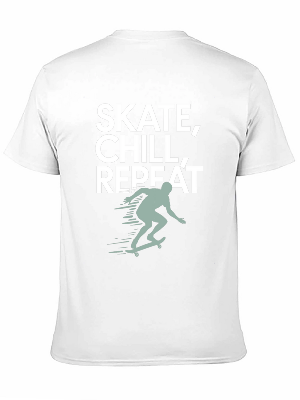 Skate Chill Repeat Graphic Tee