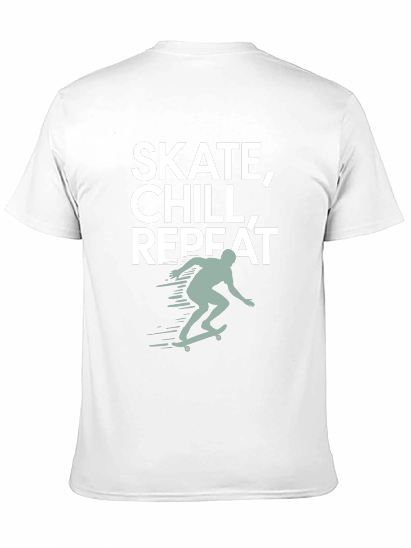 Skate Chill Repeat Graphic Tee