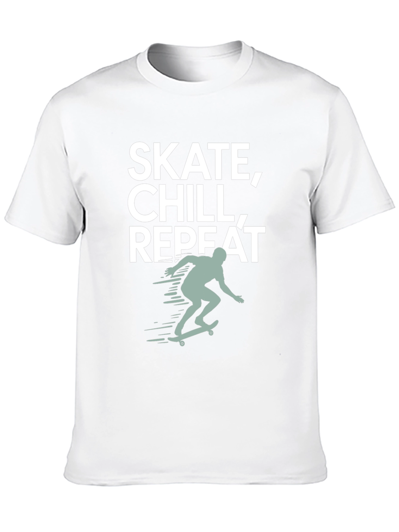 Skate Chill Repeat Graphic Tee