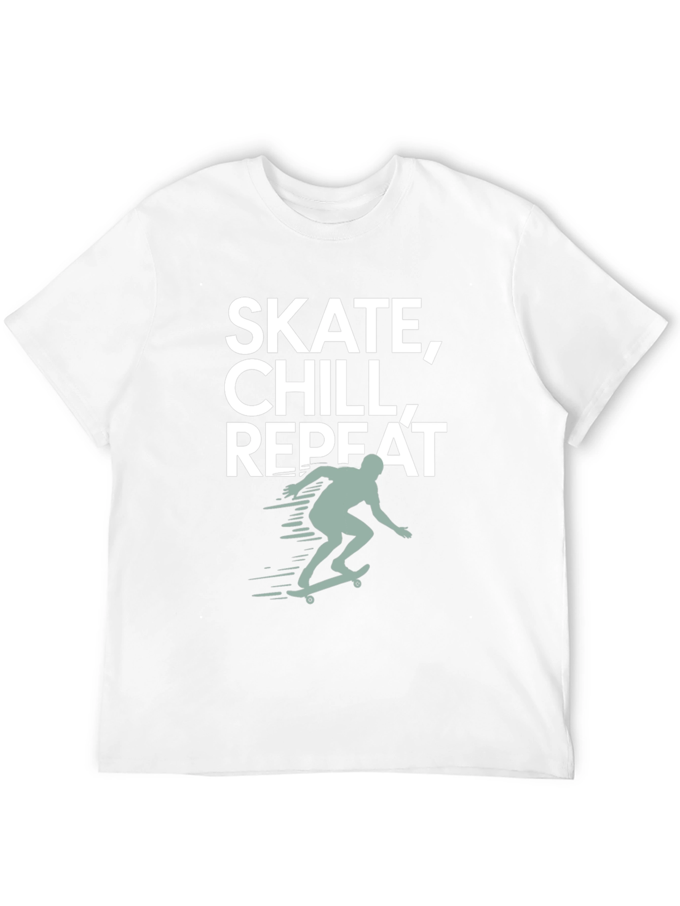 Skate Chill Repeat Graphic Tee