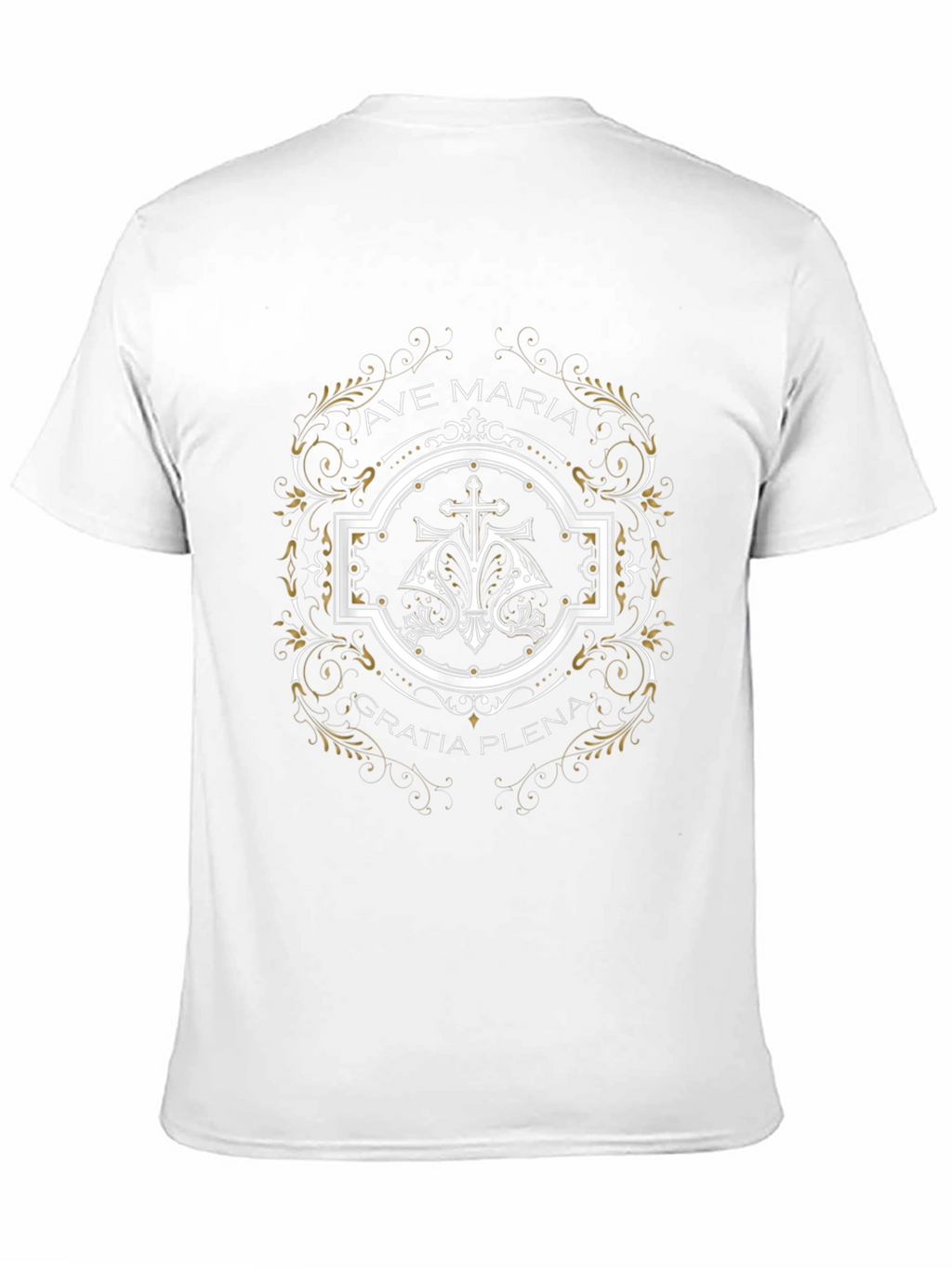 Ave Maria T-Shirt: Gratia Plena Graphic Tee
