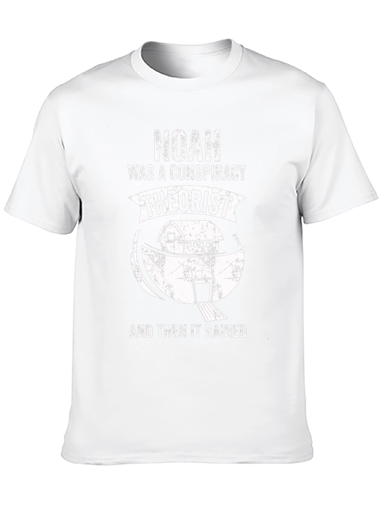 Noah Conspiracy Theorist T-Shirt - Funny Religious Tee