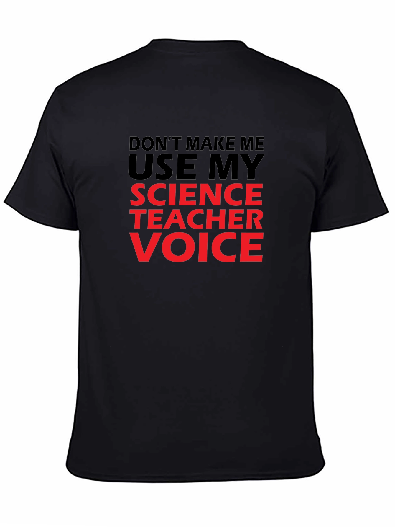 Science Teacher Voice Graphic T-Shirt