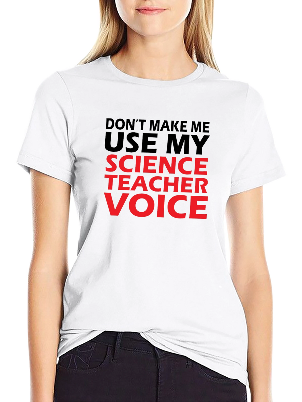 Science Teacher Voice Graphic T-Shirt