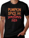 Pumpkin Spice & Sometimes Nice Graphic Tee