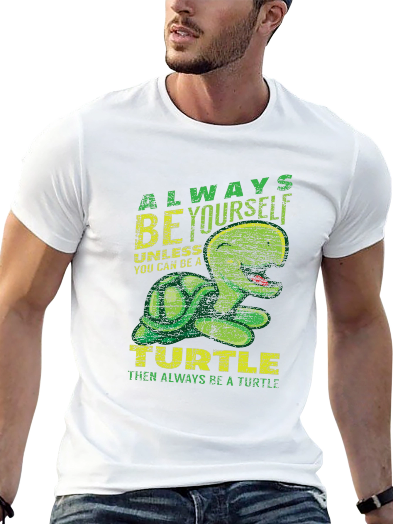 Always Be Yourself Turtle T-Shirt Funny Animal Graphic Tee