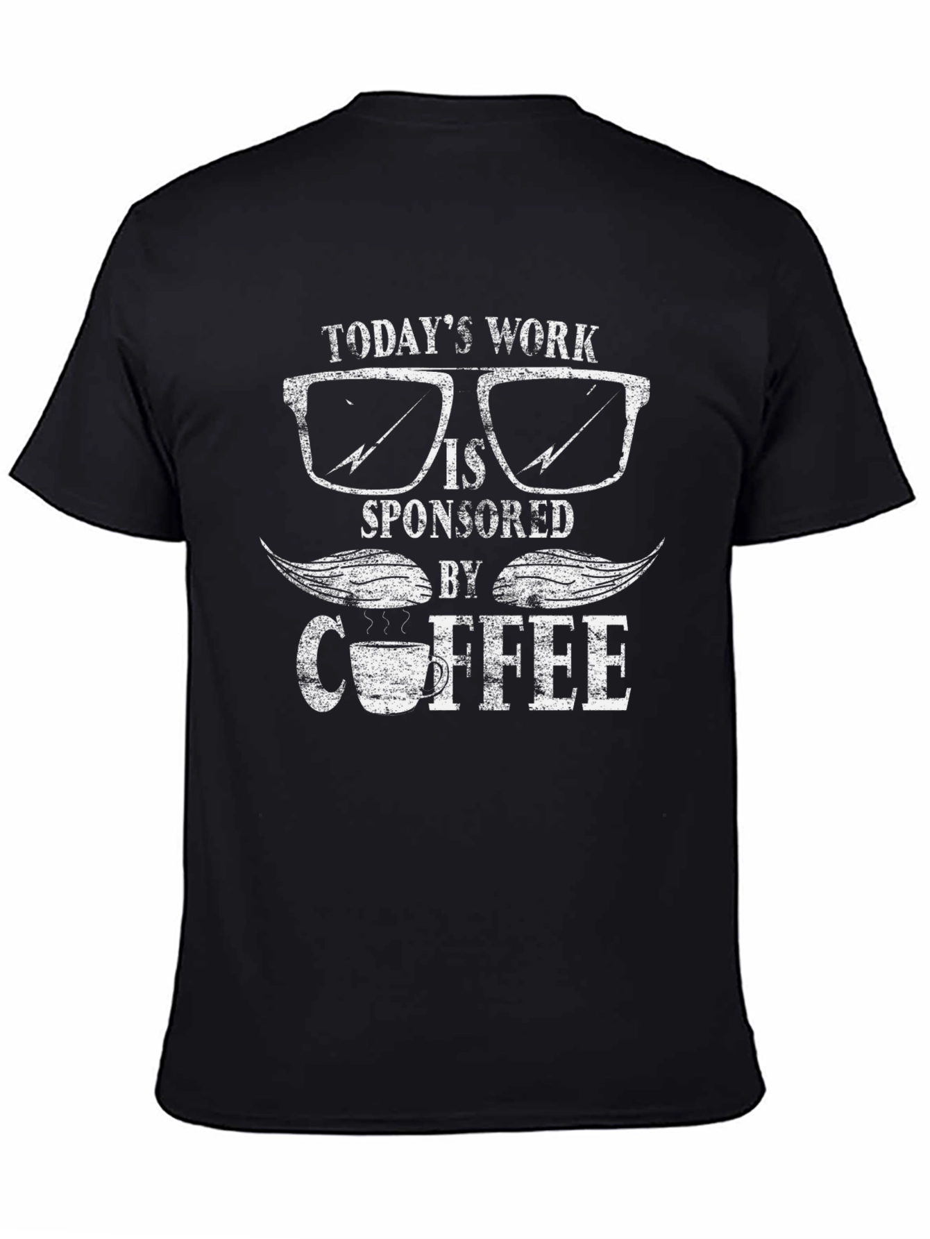 Coffee Sponsored Work T-Shirt