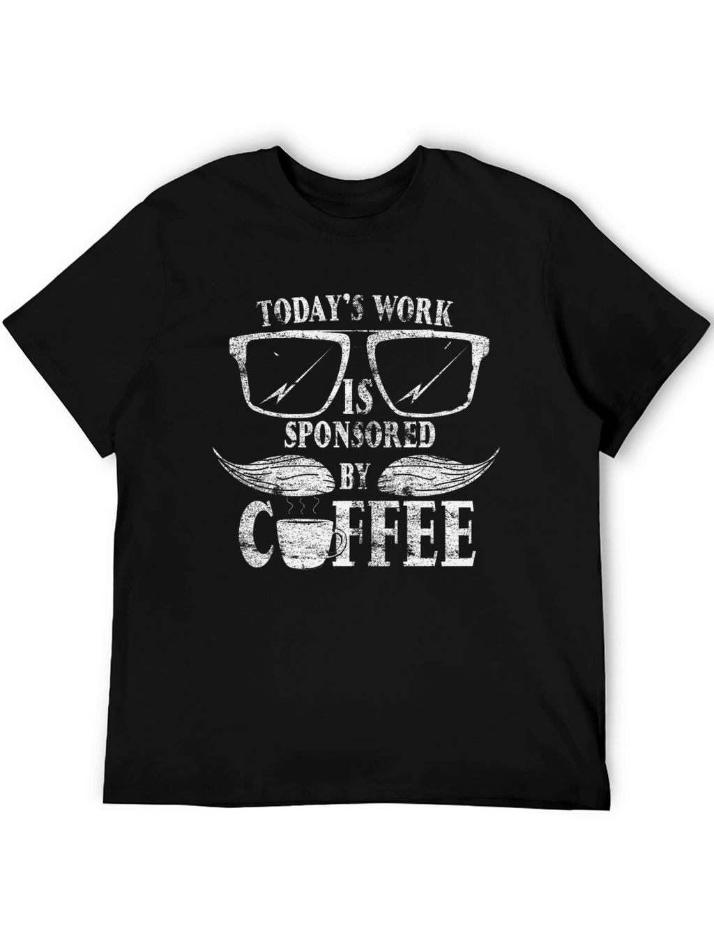 Coffee Sponsored Work T-Shirt
