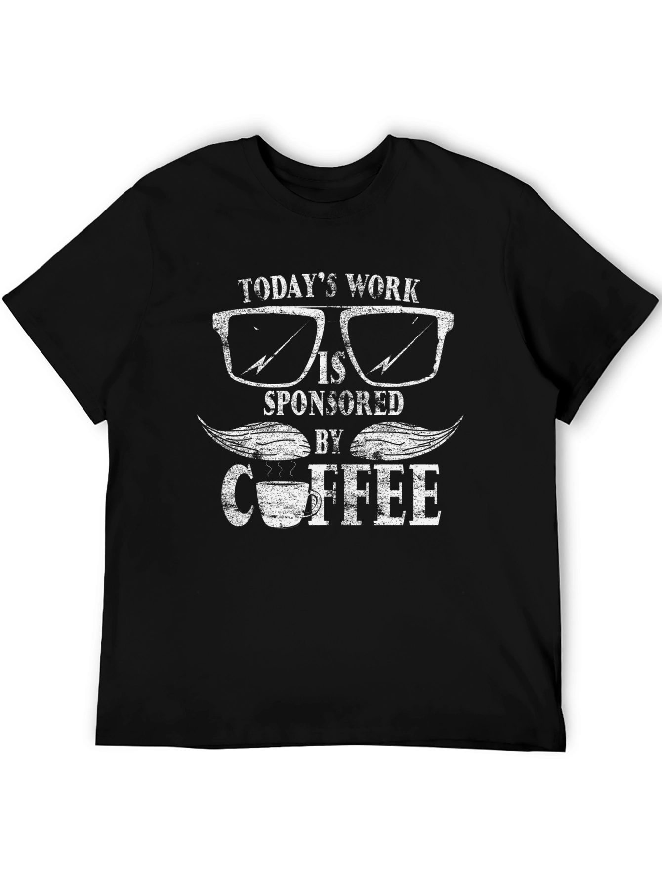 Coffee Sponsored Work T-Shirt