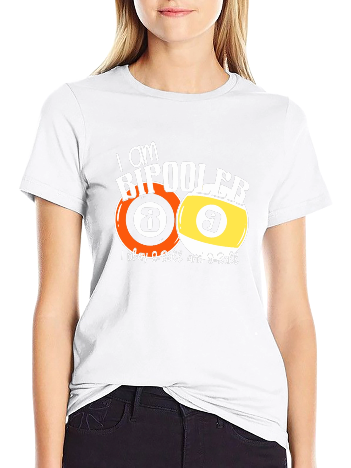 Bipooler 8-Ball & 9-Ball T-Shirt - Funny Billiards Tee