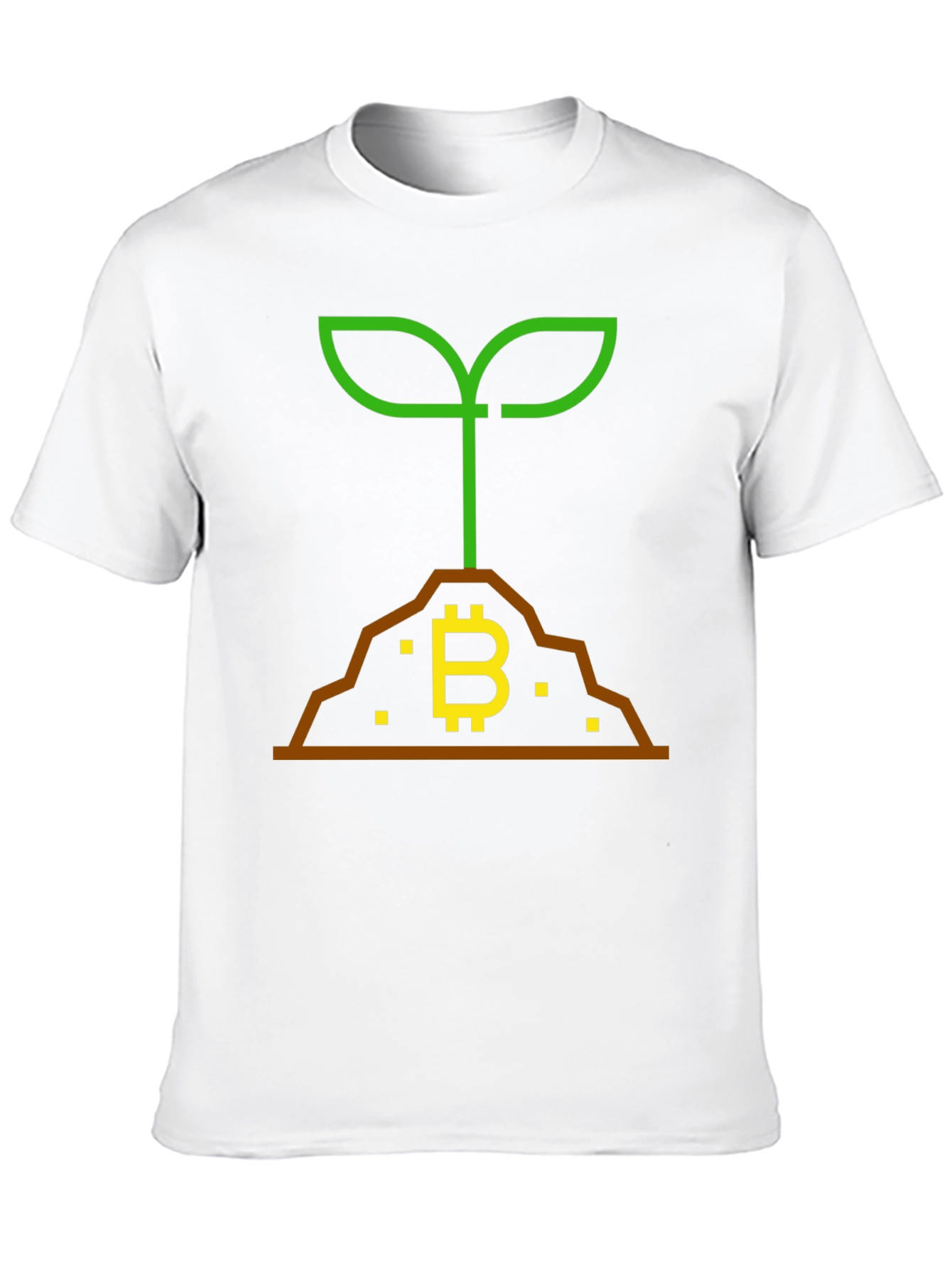 Bitcoin Sprout T-Shirt - Crypto Growth!