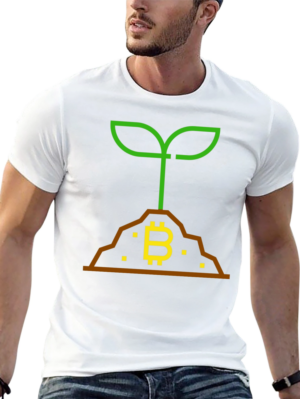 Bitcoin Sprout T-Shirt - Crypto Growth!