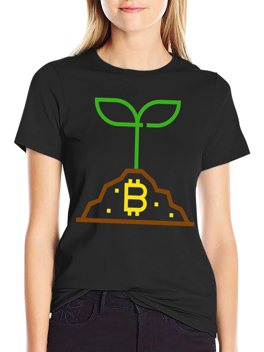 Bitcoin Sprout T-Shirt - Crypto Growth!