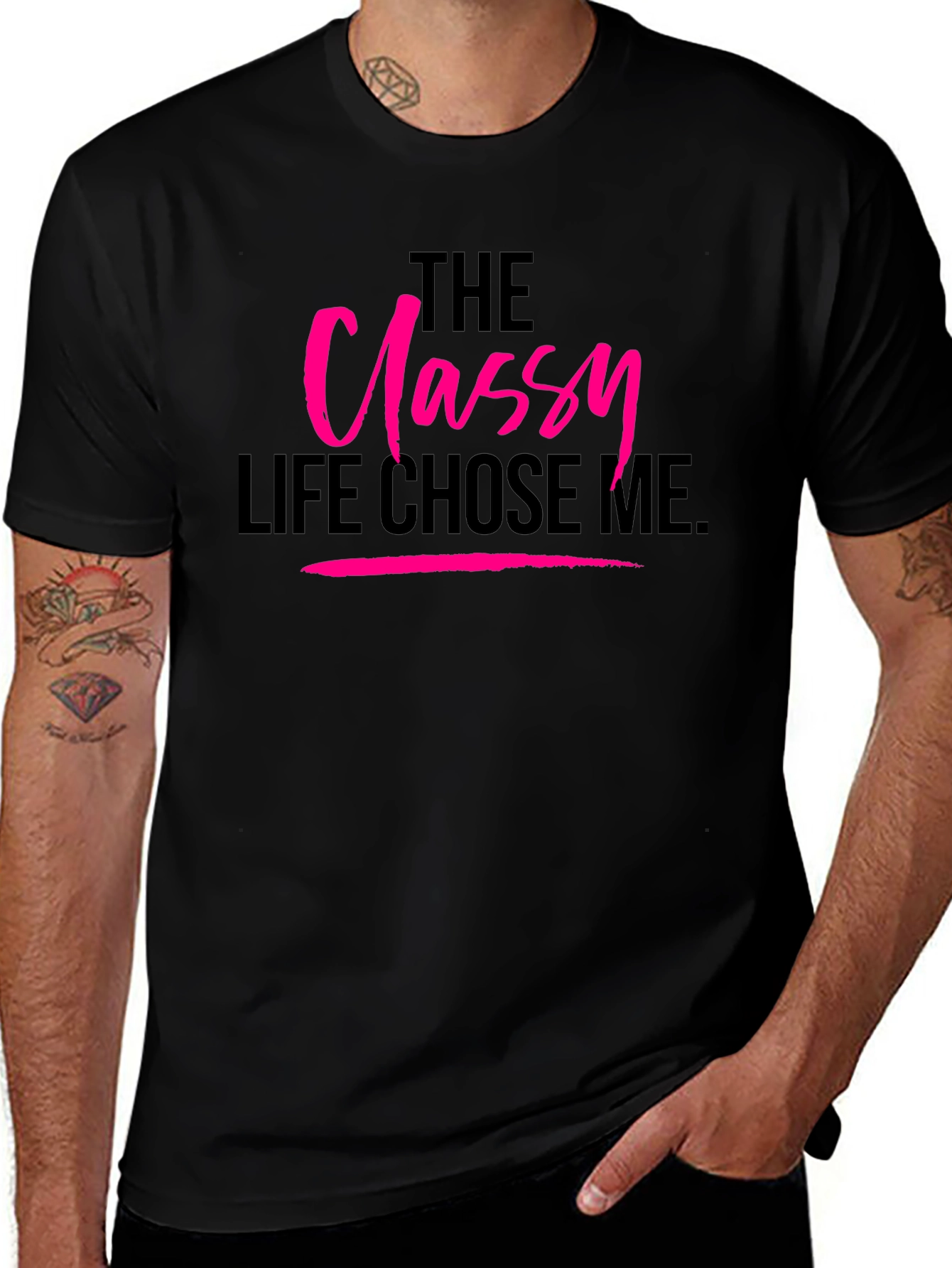 The Classy Life Graphic Tee - Chic & Stylish