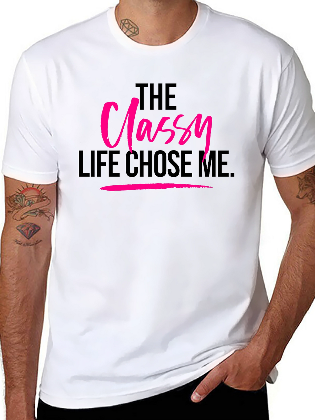 The Classy Life Graphic Tee - Chic & Stylish