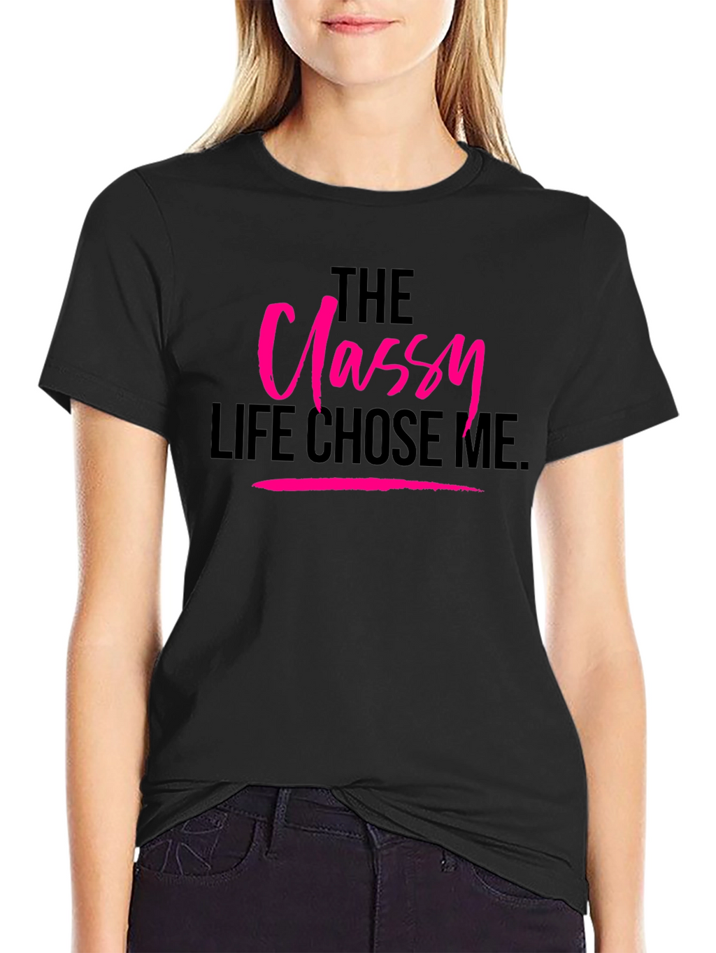 The Classy Life Graphic Tee - Chic & Stylish