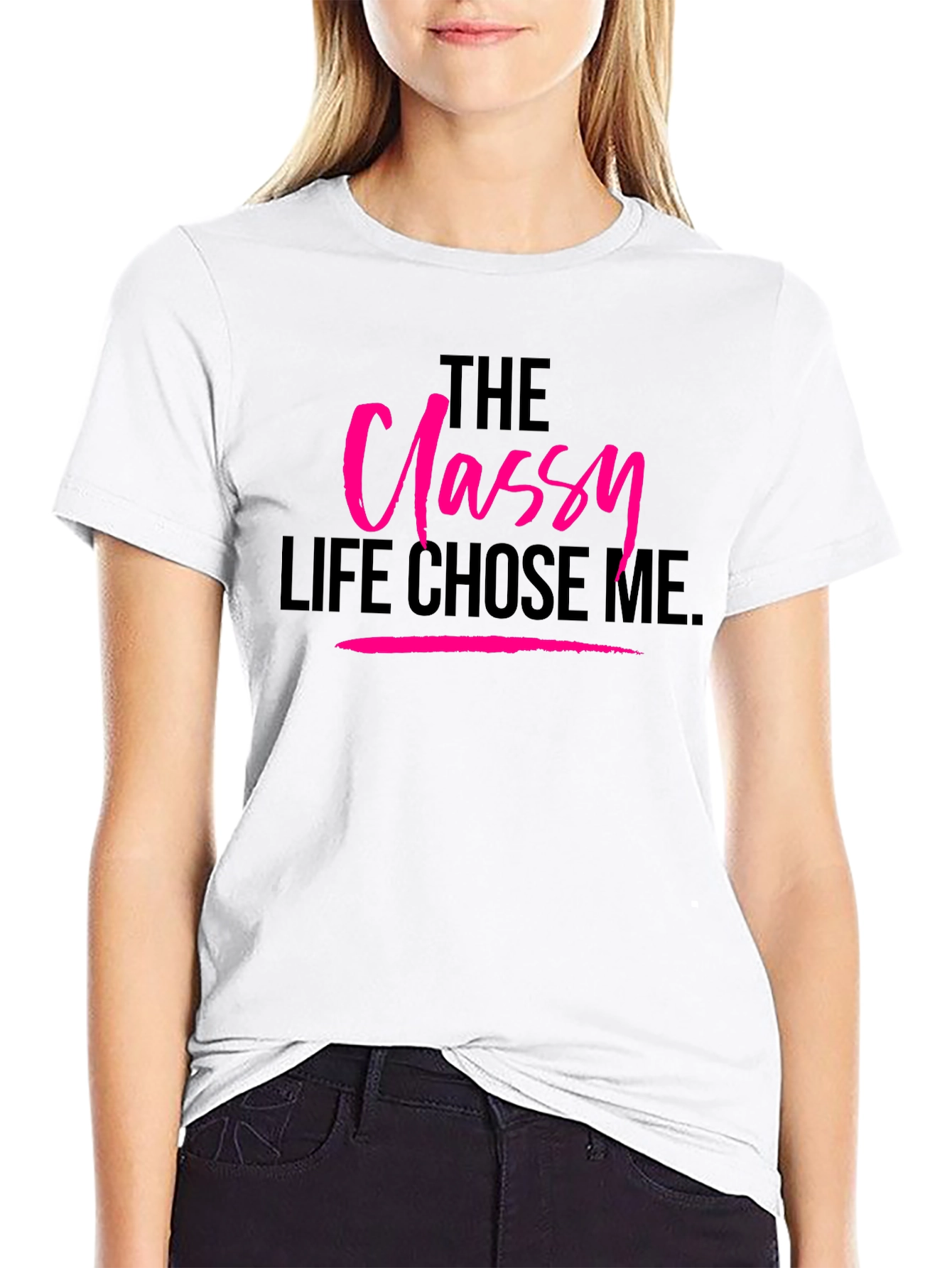 The Classy Life Graphic Tee - Chic & Stylish