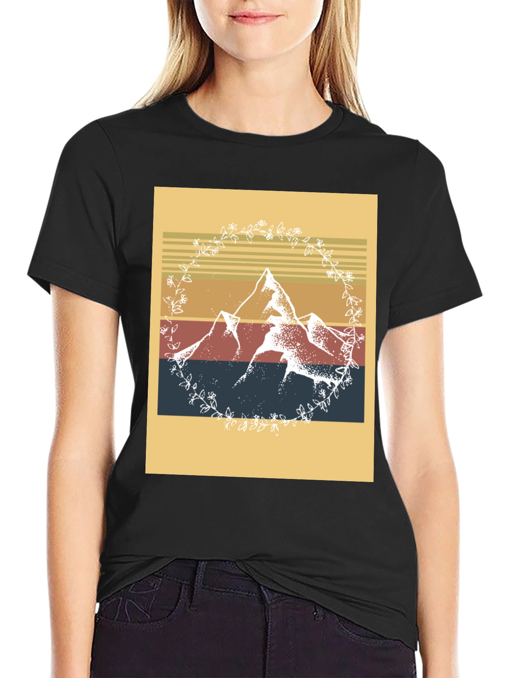Mountain Graphic Tee - Nature Adventure T-Shirt