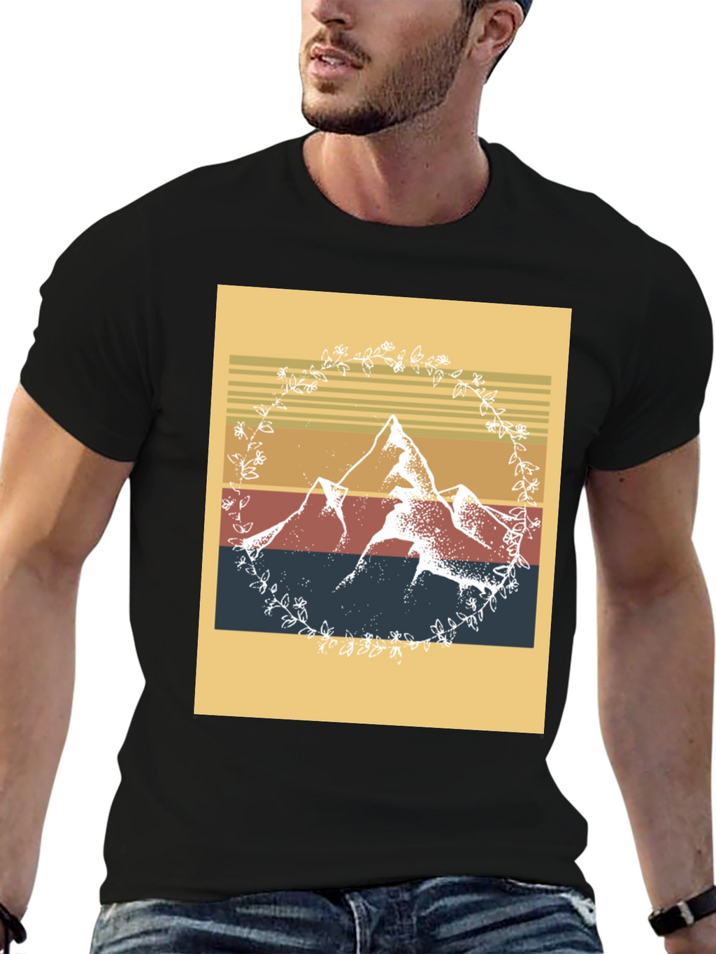 Mountain Graphic Tee - Nature Adventure T-Shirt