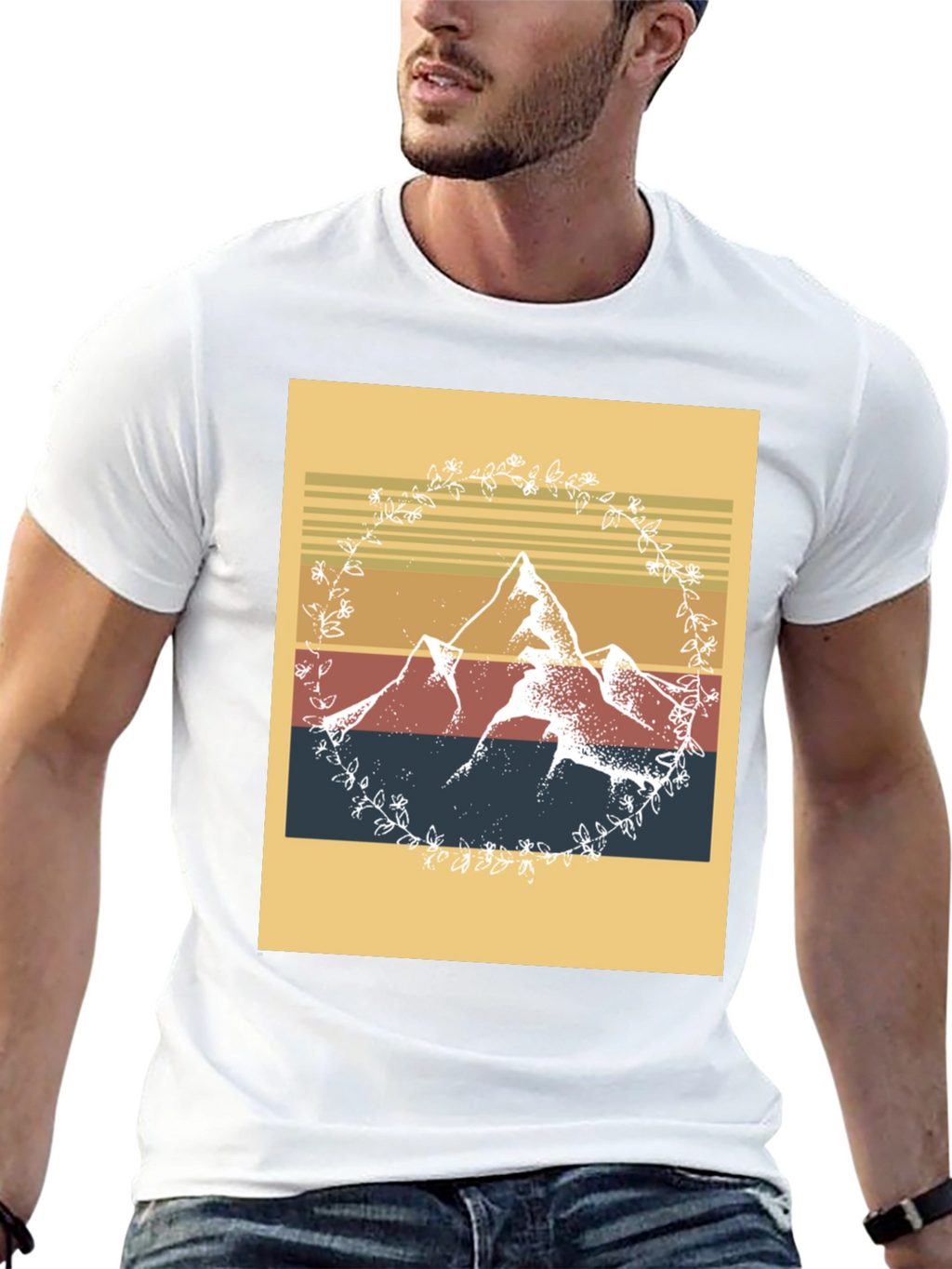 Mountain Graphic Tee - Nature Adventure T-Shirt