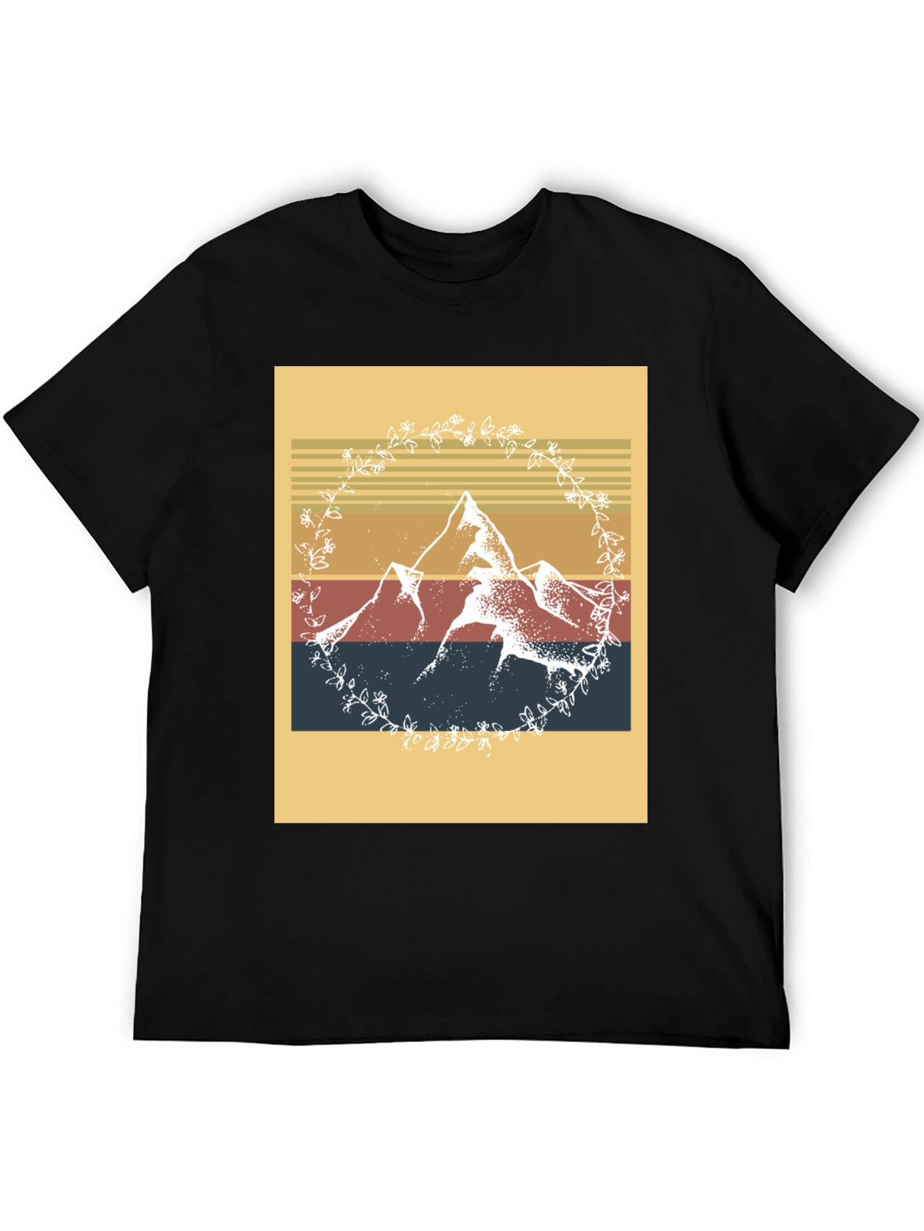 Mountain Graphic Tee - Nature Adventure T-Shirt