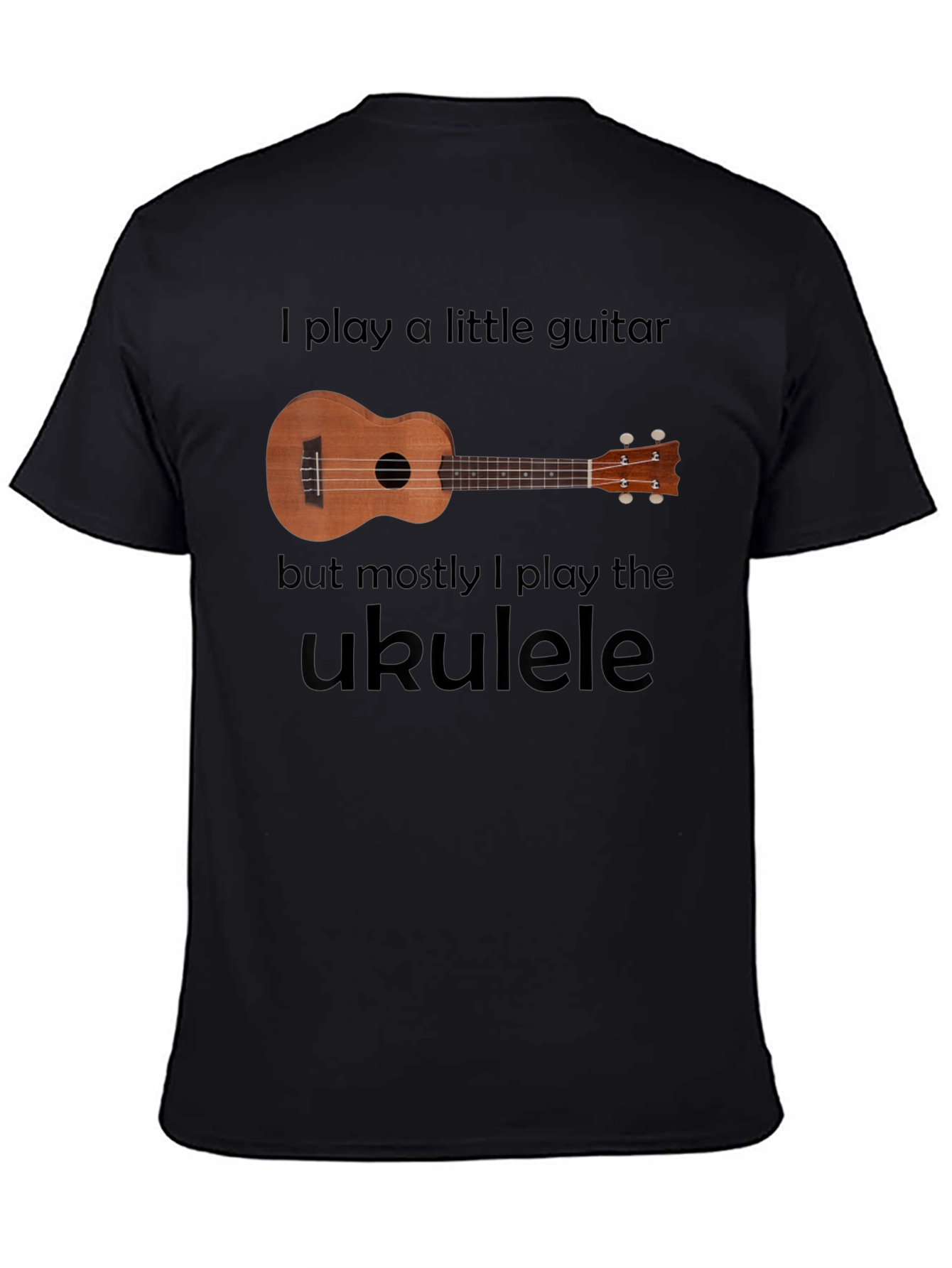 Ukulele Player Graphic Tee