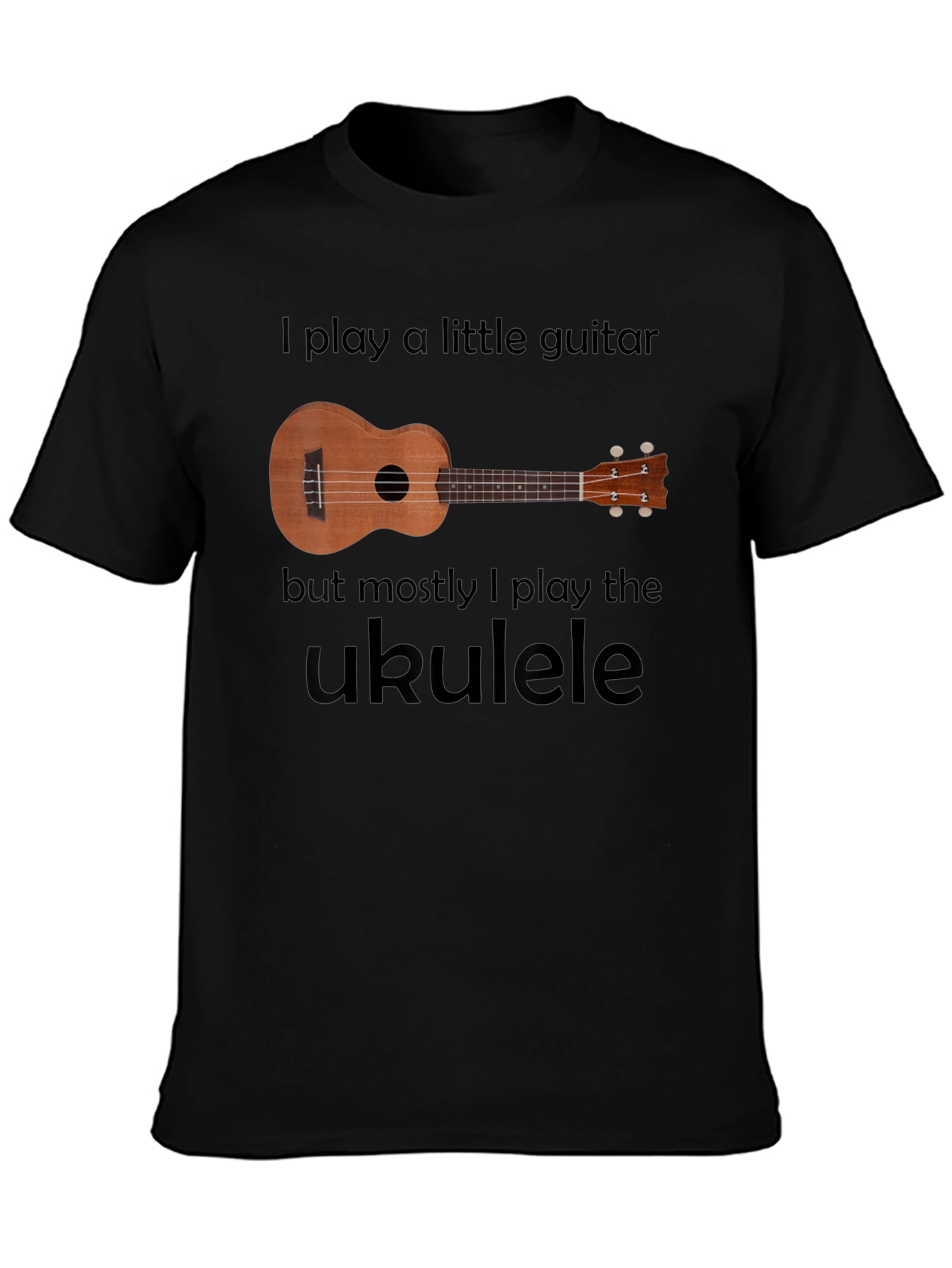 Ukulele Player Graphic Tee
