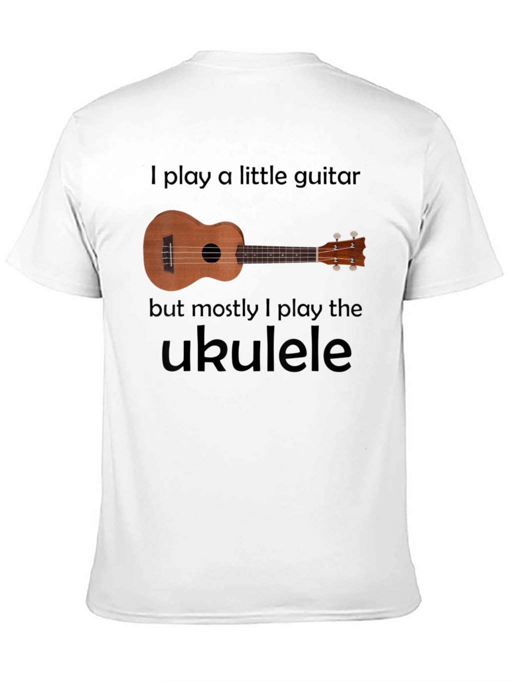 Ukulele Player Graphic Tee
