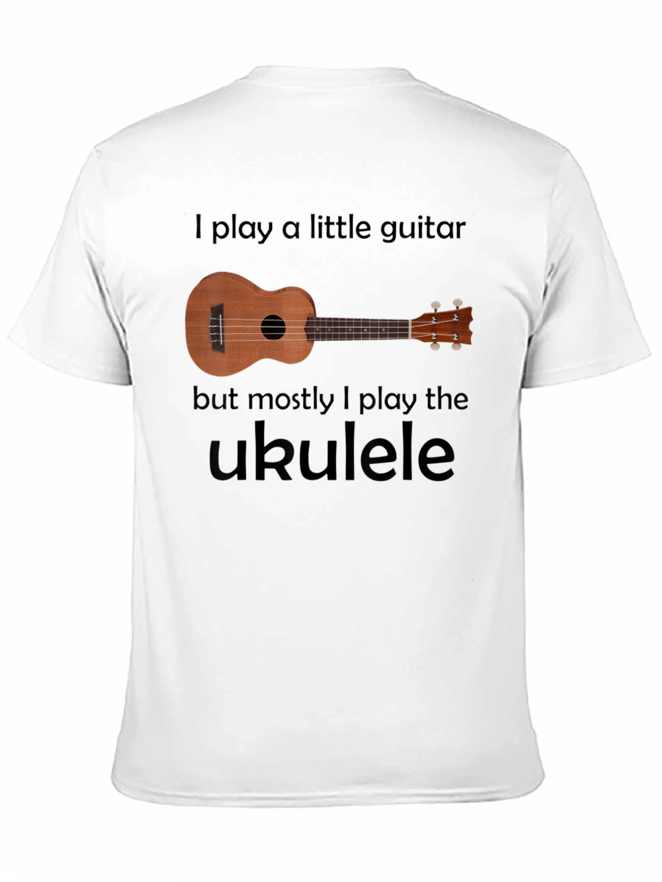 Ukulele Player Graphic Tee