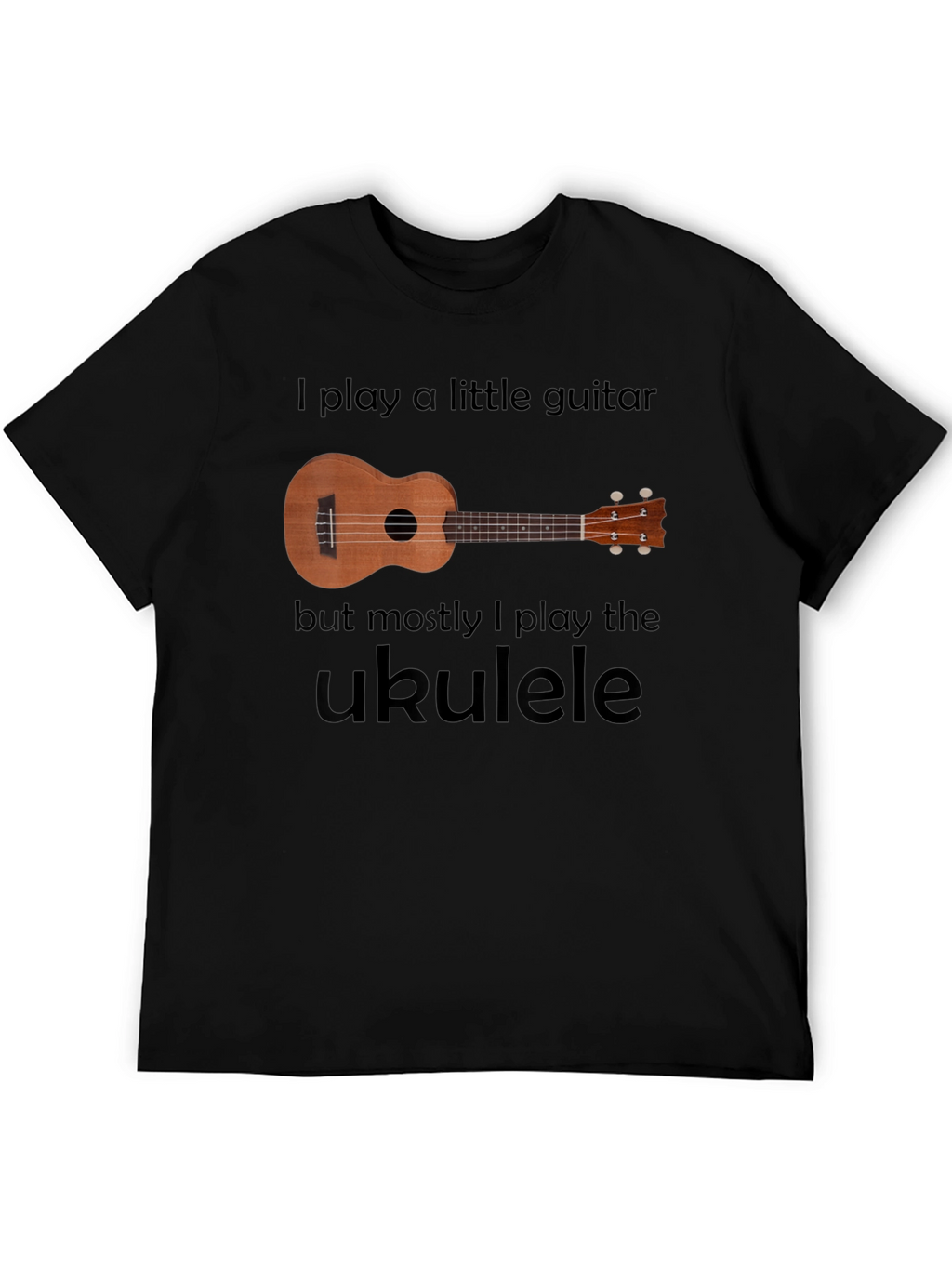 Ukulele Player Graphic Tee