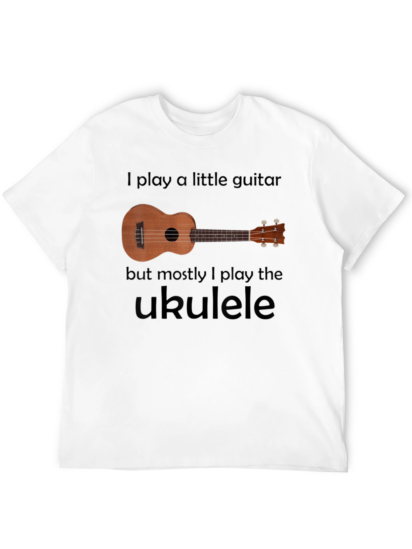 Ukulele Player Graphic Tee